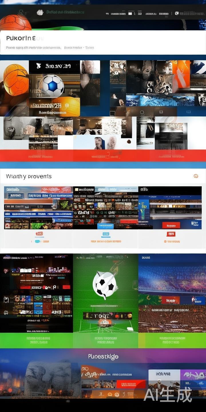 多样的投注与竞猜项目
首页导航清晰，涵盖足球、篮